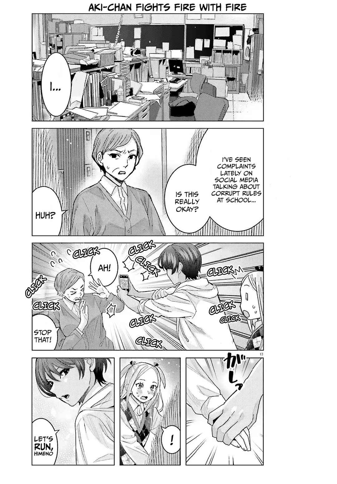 Himegasaki Sakurako wa Kyou mo Fubin Kawaii Chapter 52 - Page 14