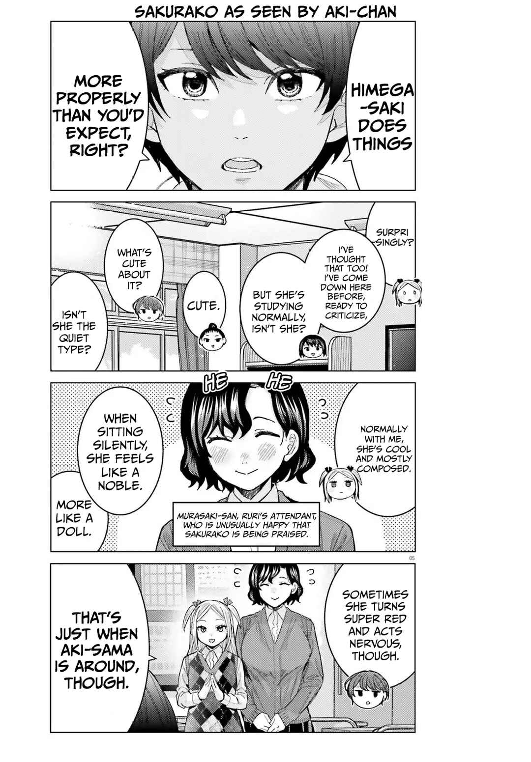 Himegasaki Sakurako wa Kyou mo Fubin Kawaii Chapter 52 - Page 6