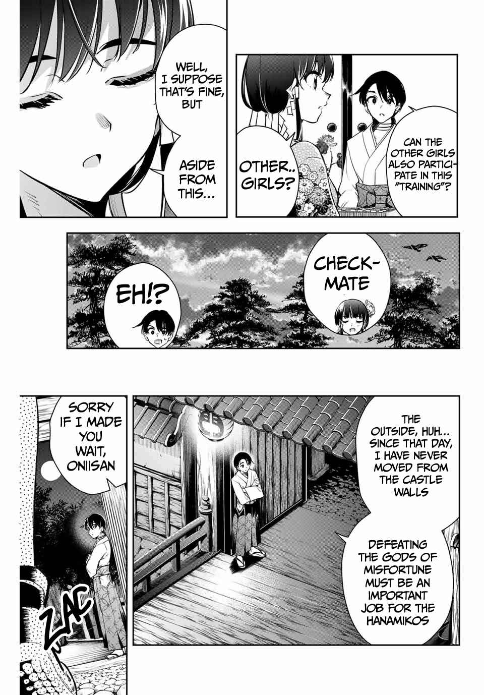Sakigake no Hana Miko Chapter 10 - Page 6