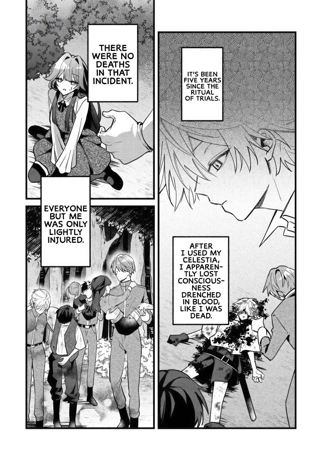 Yamiochi Last Boss Reijou no Osananajimi ni Tensei Shita. Ore ga Shindara Bad End Kakutei nanode Saikyou ni Natta kedo, Mou Yamiochi "Yandereka" Shitemasen ka? Chapter 12 - Page 4