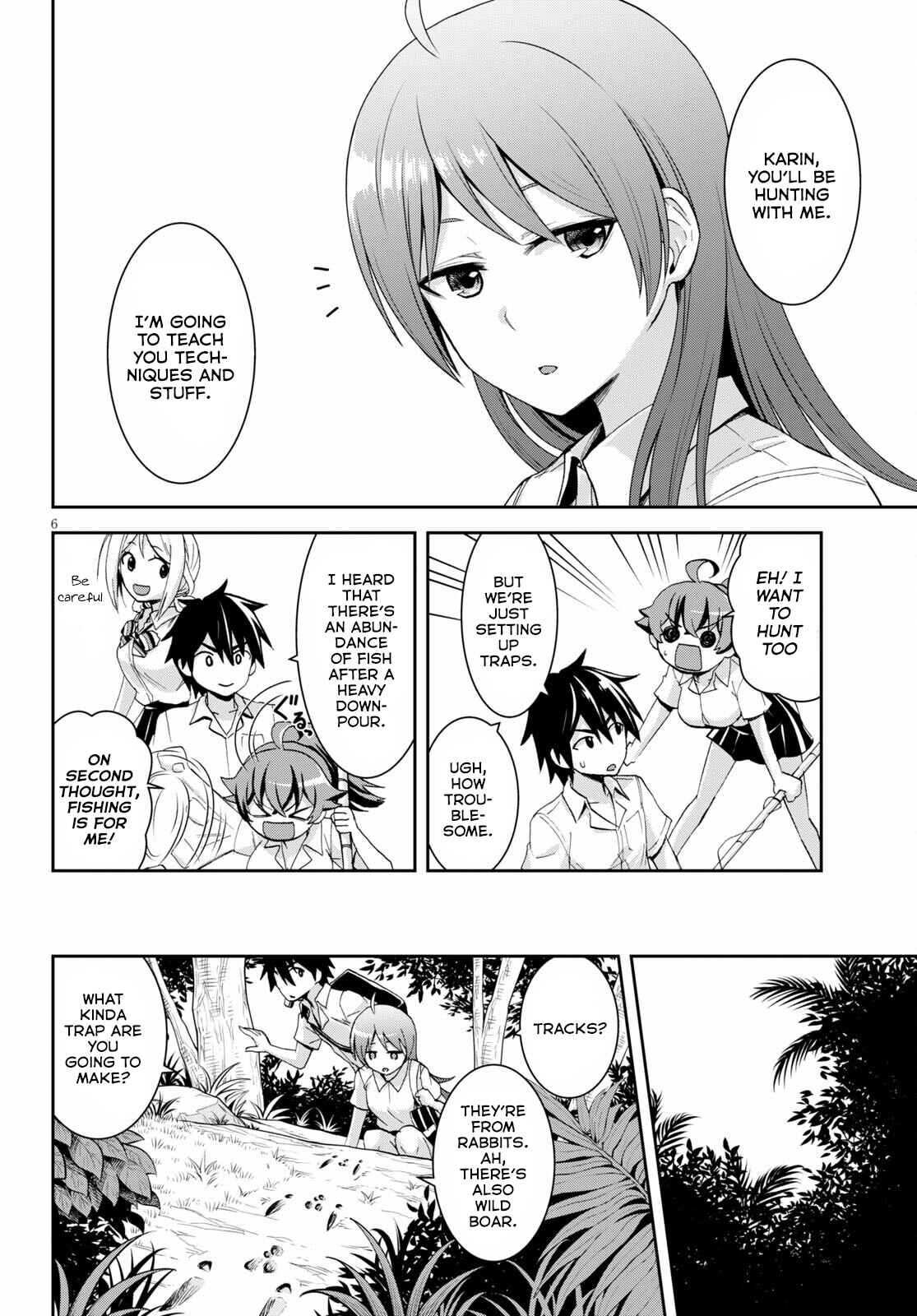 Isekai Yurutto Survival Seikatsu ~Gakkou no Minna to Isekai no Mujintou ni Tenishitakedo Ore Dake Rakushou desu~ Chapter 9 - Page 7