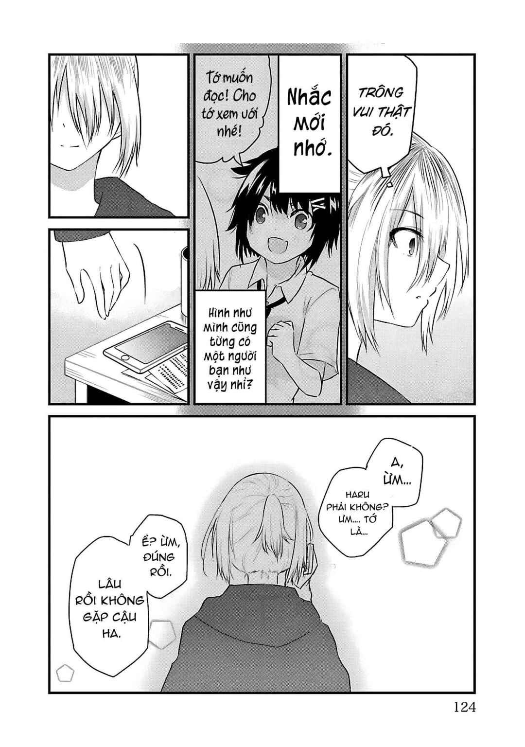 Koe ga dasenai Shoujo wa "Kanojo ga Yasashisugiru" to Omotte iru Chapter 68.1 - Page 9
