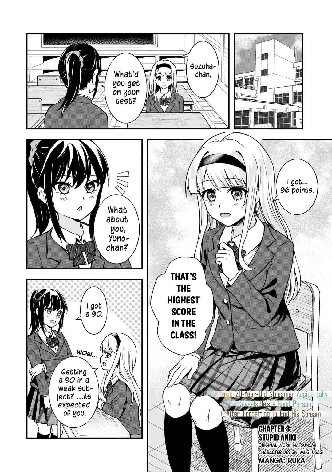 Aorikei Game Haishinsha (20-sai), Haishin no Kiri Wasure ni Yori Ii Hito Bare Suru. Chapter 8 - Page 1