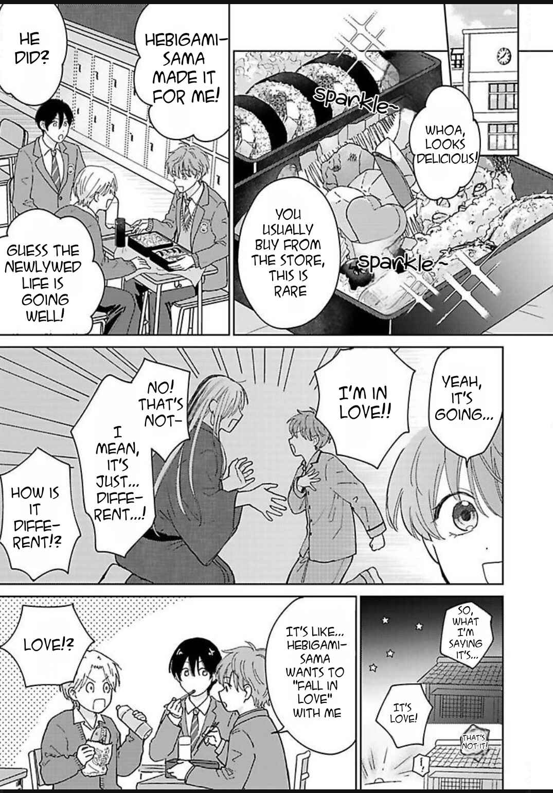 Hebigamisama wa Yome ni Betabore nan Da kedo, Chapter 2 - Page 7