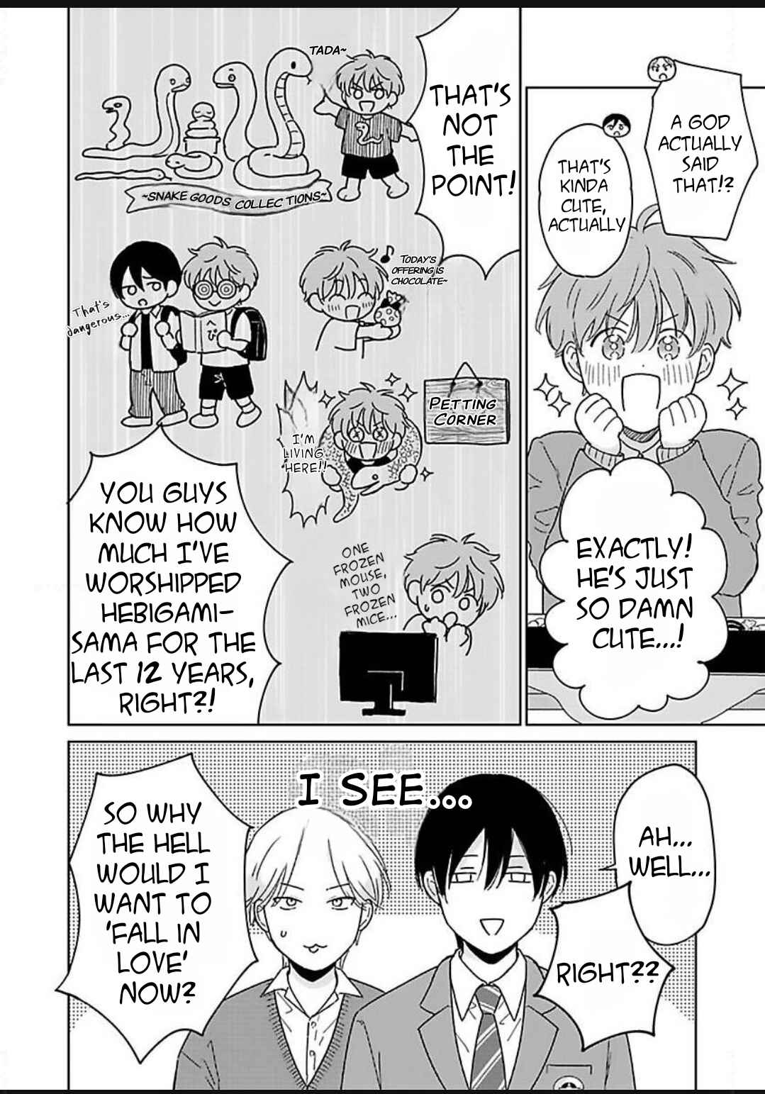 Hebigamisama wa Yome ni Betabore nan Da kedo, Chapter 2 - Page 8
