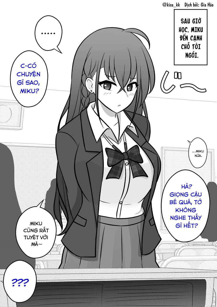 Danjo-hi 1:39 no Heikou Sekai wa Omoi no Hoka Futsuu Chapter 58 - Page 1