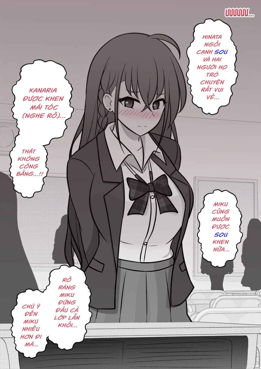 Danjo-hi 1:39 no Heikou Sekai wa Omoi no Hoka Futsuu Chapter 58 - Page 2