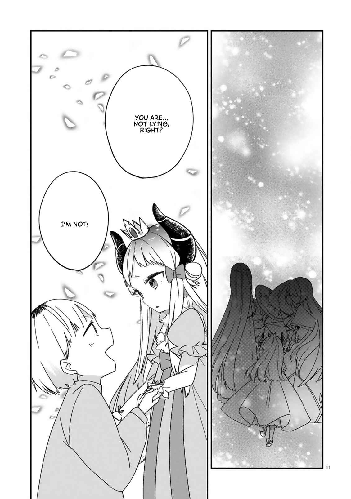 Maousama ni Shoukan Sareta kedo Kotoba ga Tsuujinai Chapter 25 - Page 13
