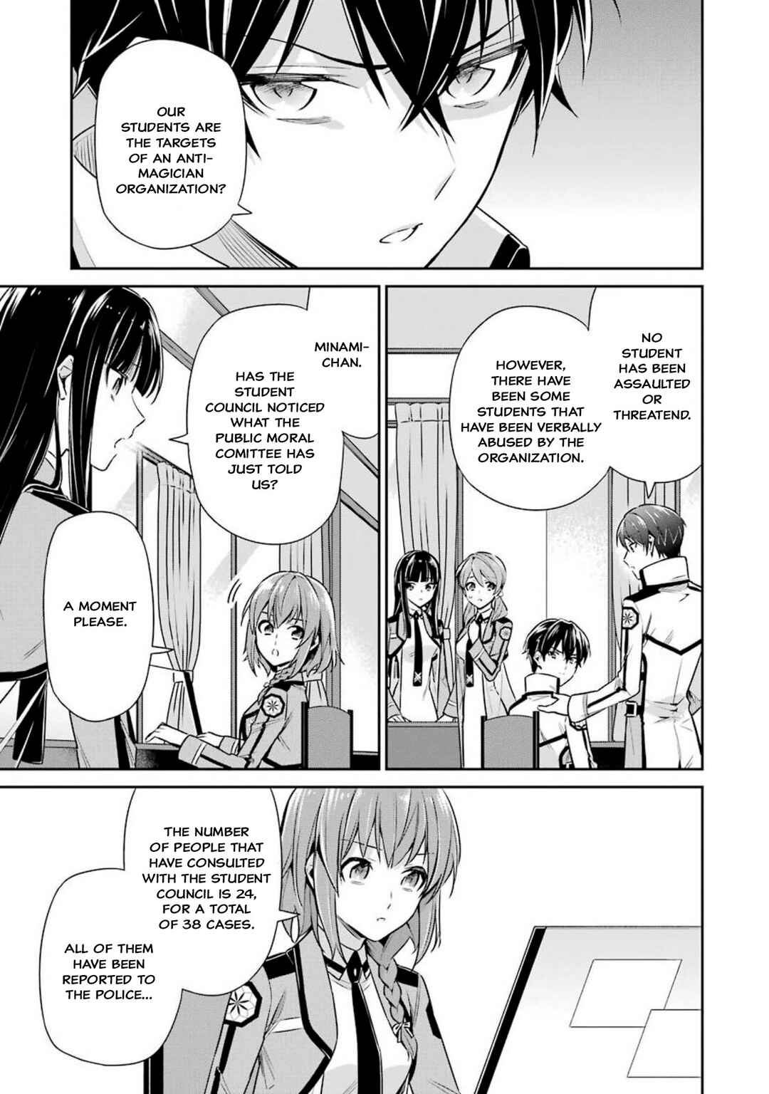 Mahouka Koukou no Rettousei - Shizoku Kaigi-hen Chapter 5 - Page 28