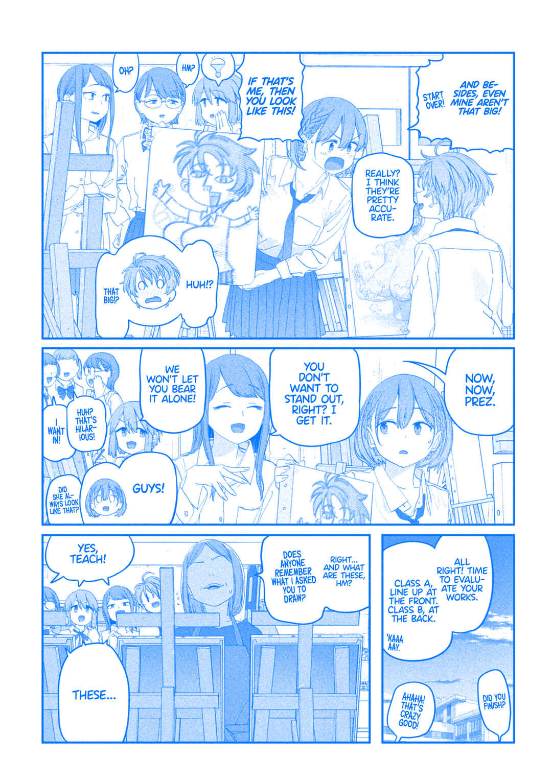 Getsuyoubi no Tawawa (Blue) (Fan Colored) Chapter 115 - Page 12