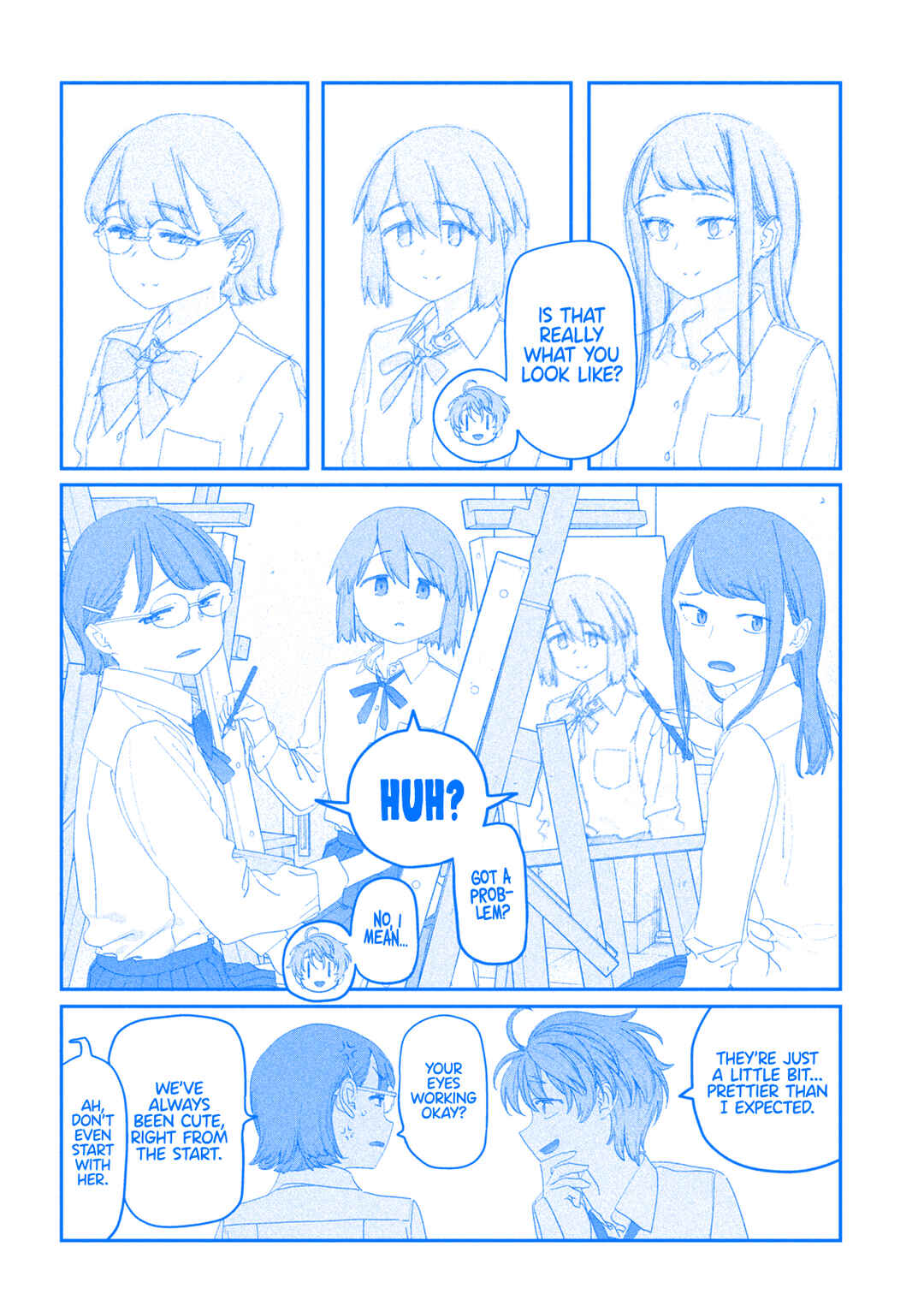 Getsuyoubi no Tawawa (Blue) (Fan Colored) Chapter 115 - Page 3