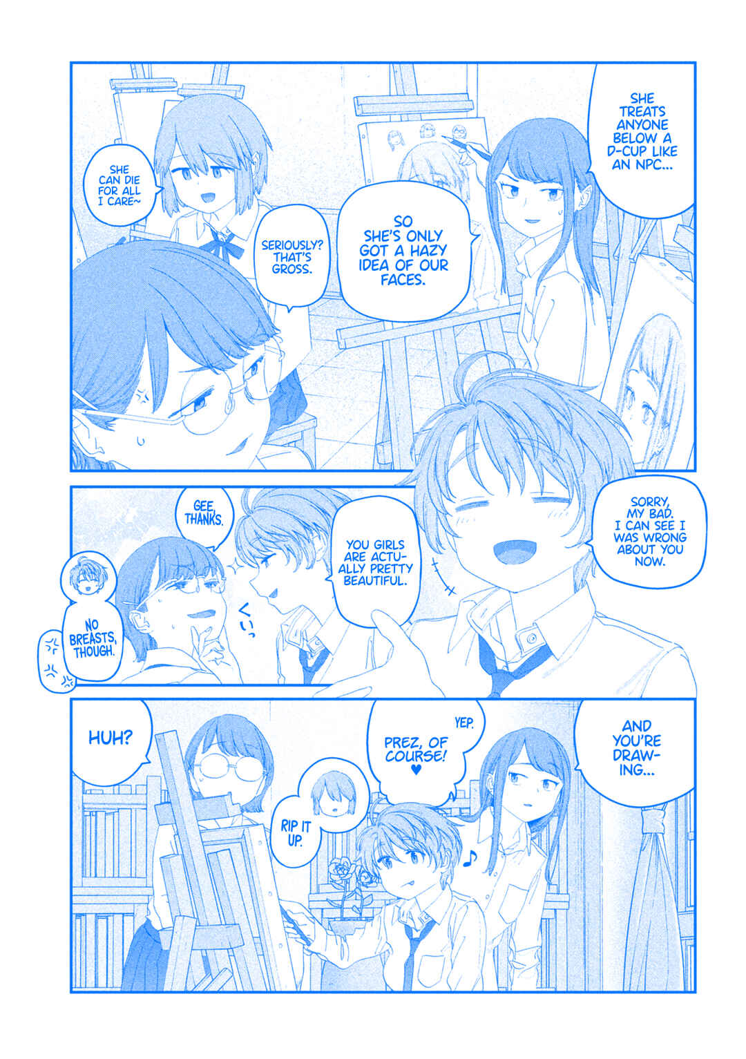 Getsuyoubi no Tawawa (Blue) (Fan Colored) Chapter 115 - Page 4