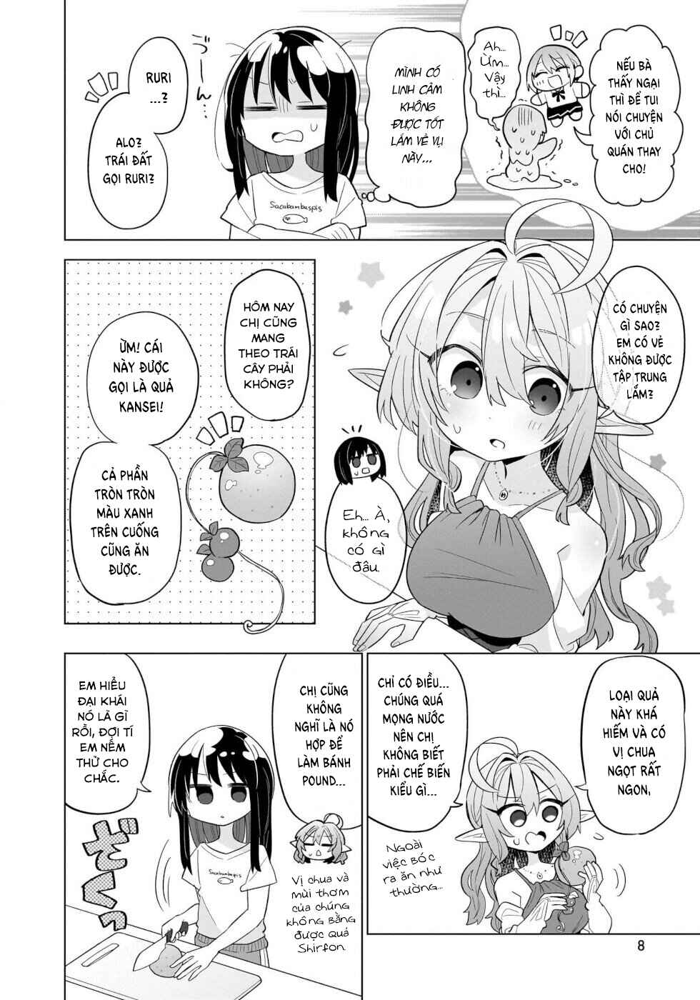 Okashi na Elf to Joshikousei Chapter 11 - Page 4