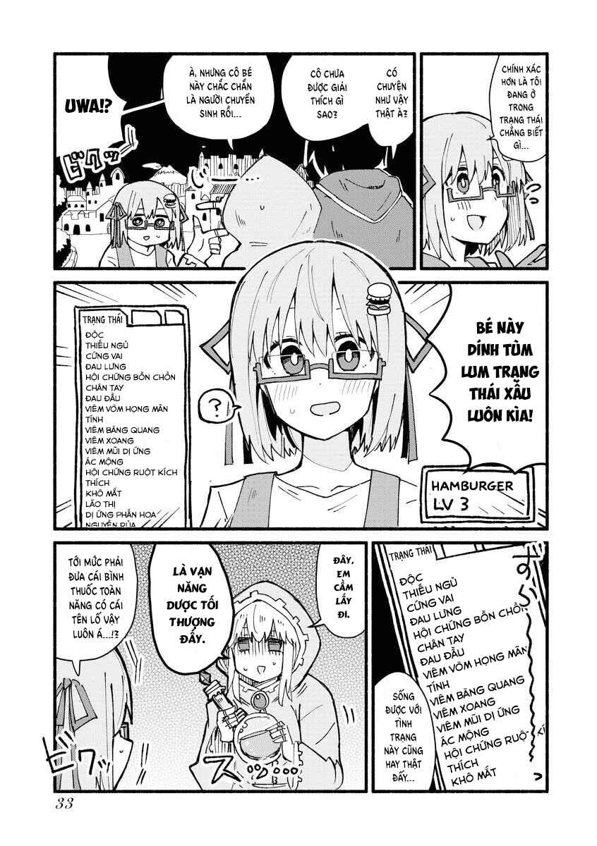 Hundred Burger-chan Isekai Tensei Enikki Chapter 3 - Page 9