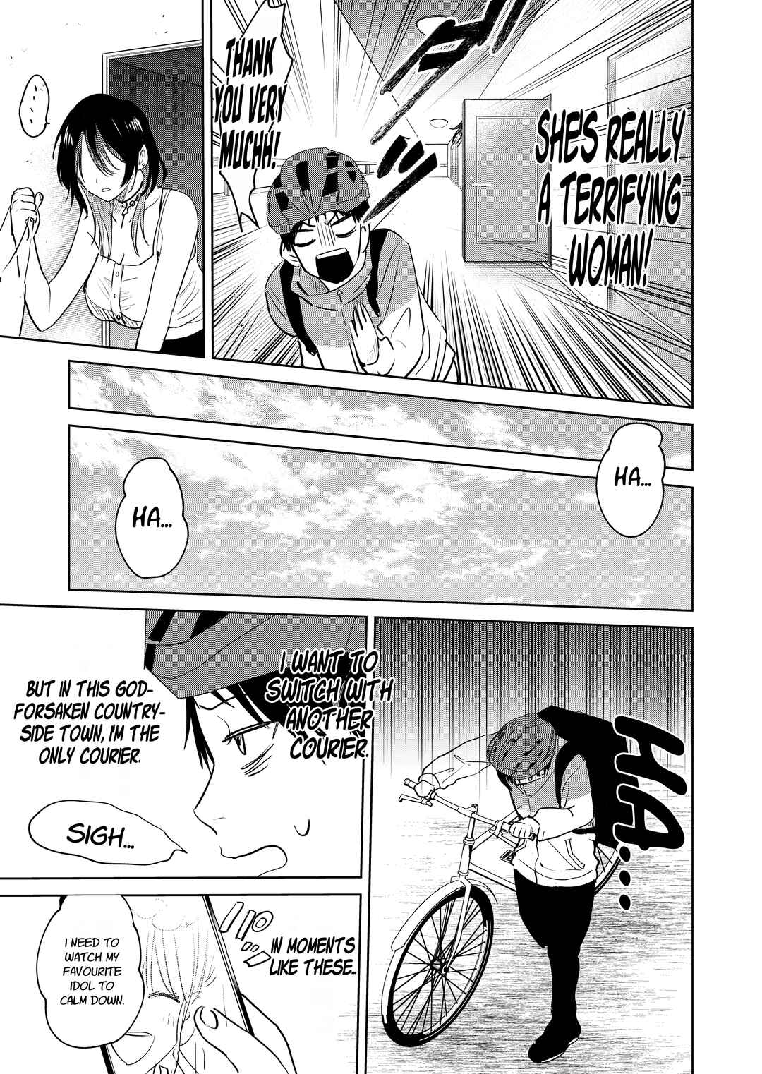 Haitatsusaki no Oneesan ga Kowasugiru Hanashi Chapter 1 - Page 3