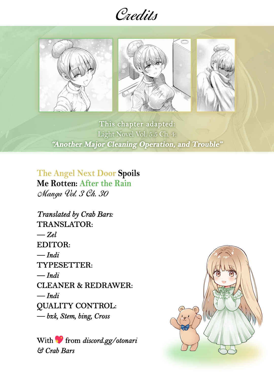 Otonari no Tenshi-sama ni Itsunomanika Dame Ningen ni Sareteita Ken: after the rain Chapter 30 - Page 14