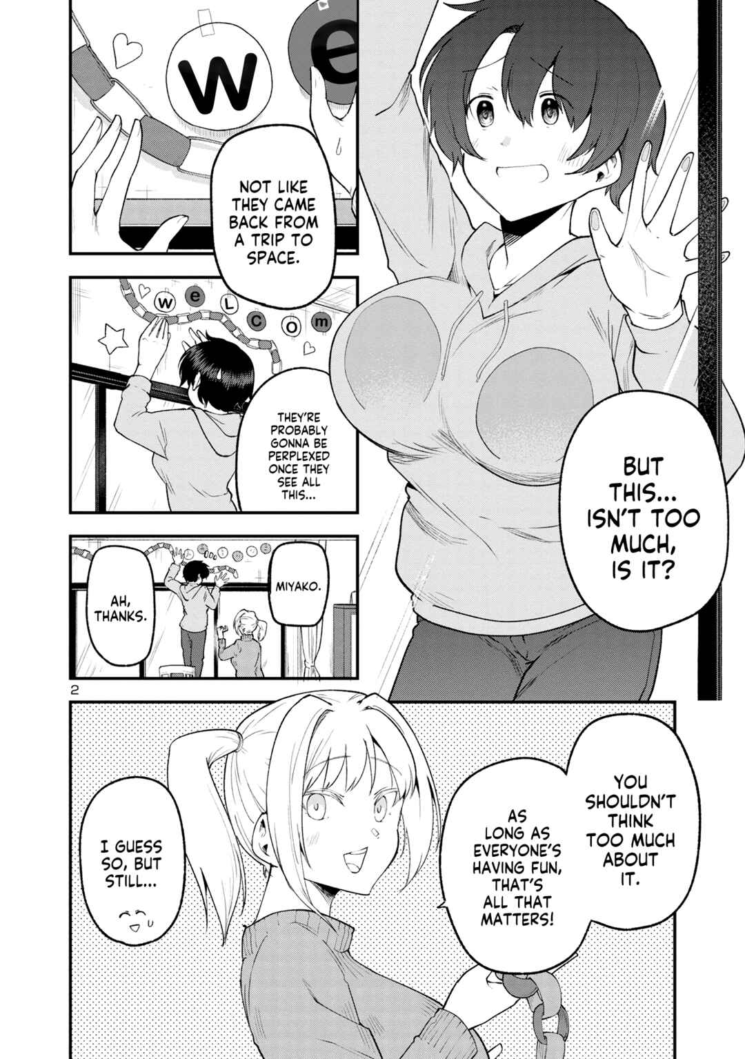 Meika-san wa Oshikorosenai Chapter 152 - Page 2