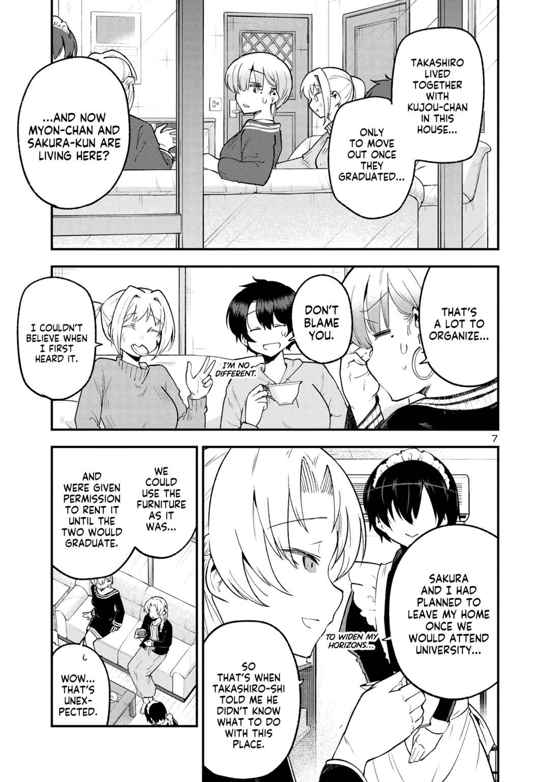 Meika-san wa Oshikorosenai Chapter 152 - Page 7