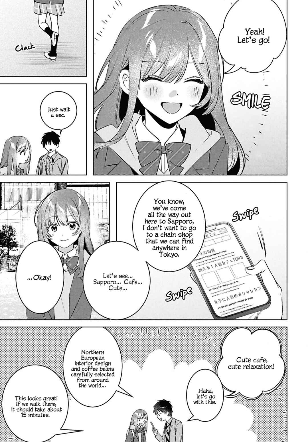 Hige o Soru. Soshite Joshikousei o Hirou. Chapter 59.2 - Page 5