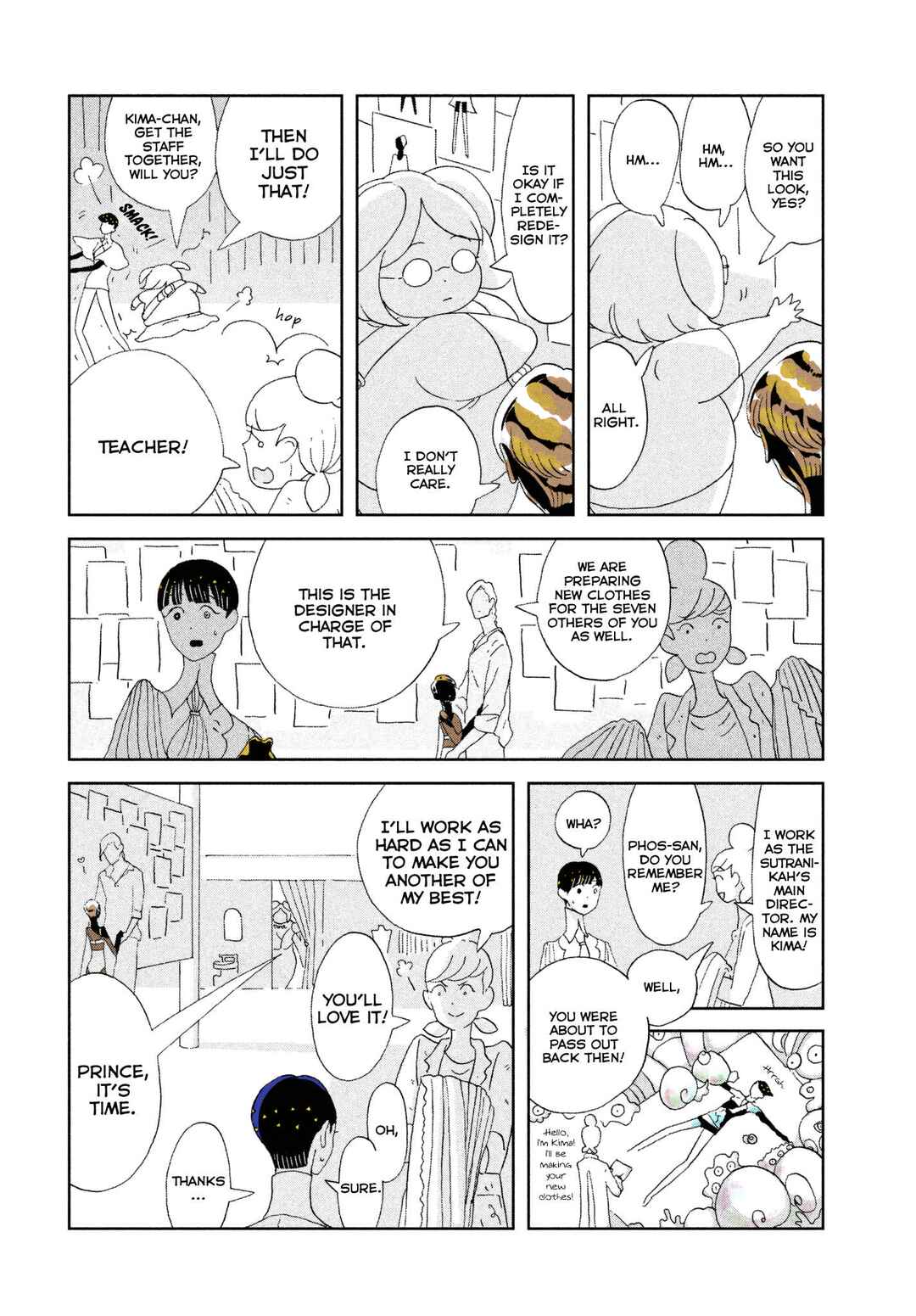 Houseki no Kuni (Minimalist Color) Chapter 69 - Page 4