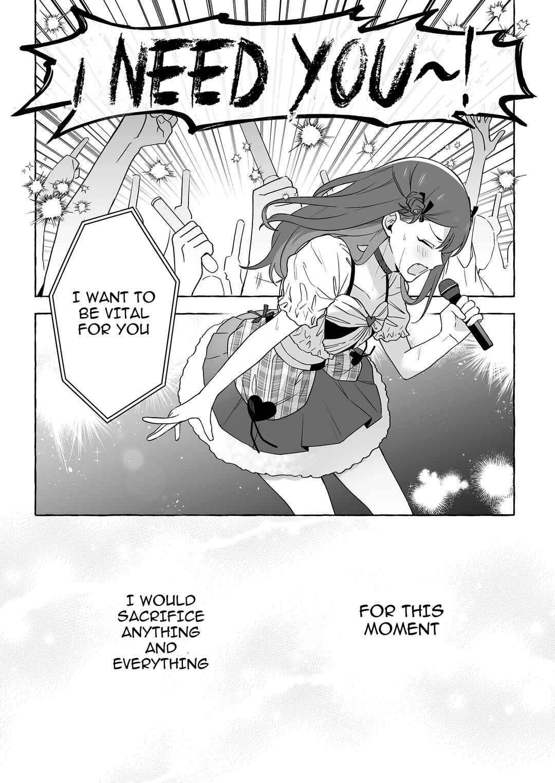 Damedol to Sekai ni 1-nin dake no Fan Chapter 50 - Page 17