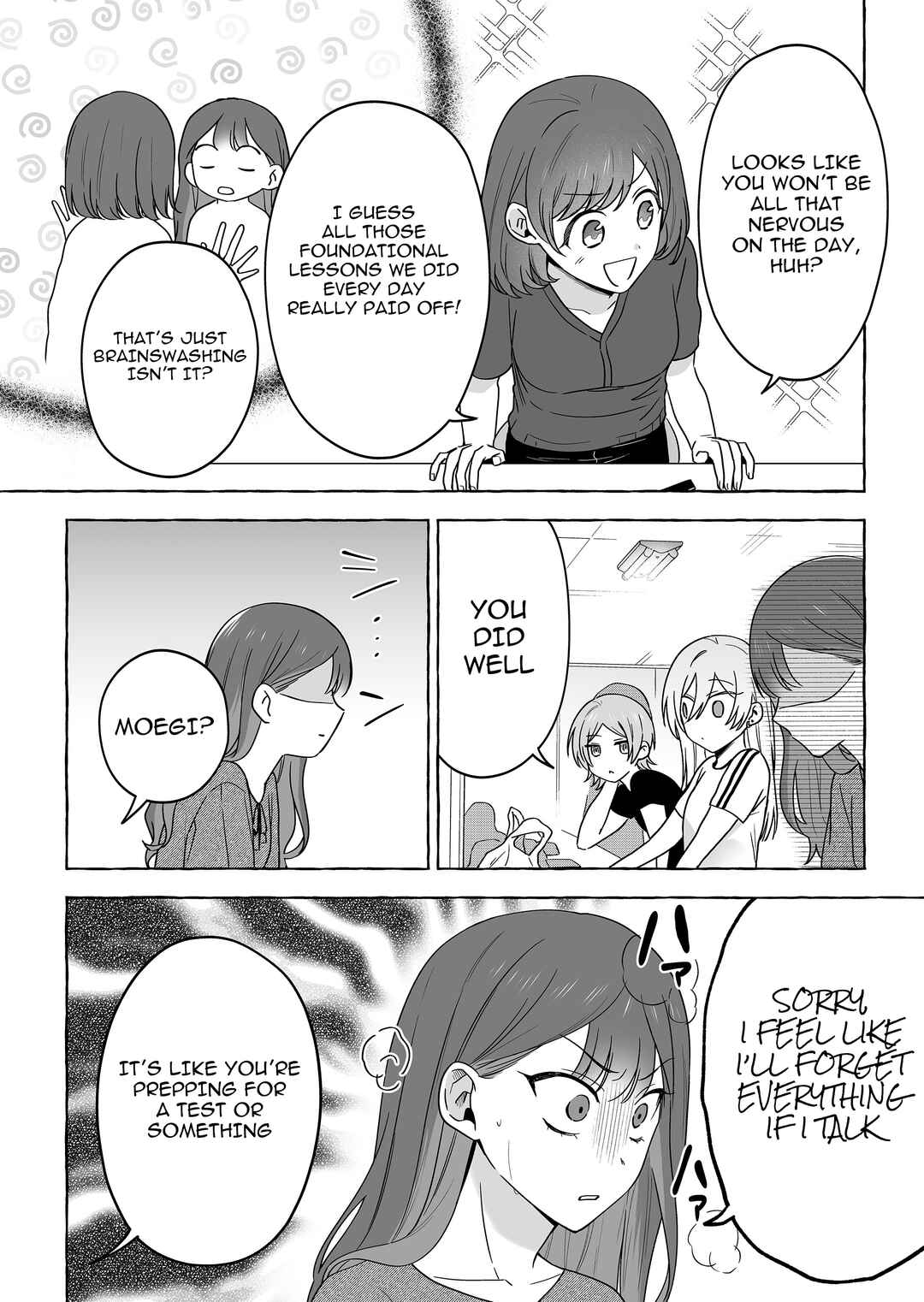 Damedol to Sekai ni 1-nin dake no Fan Chapter 50 - Page 2