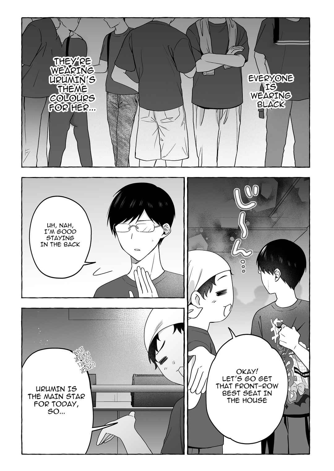 Damedol to Sekai ni 1-nin dake no Fan Chapter 50 - Page 9