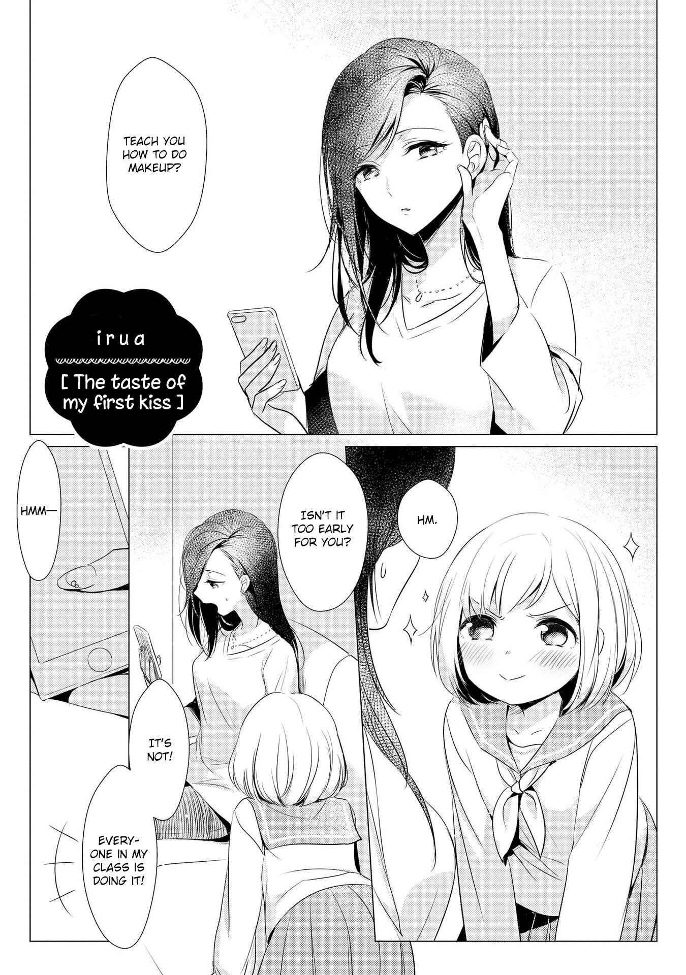 Parfait: Onee-loli Yuri Anthology Chapter 5 - Page 1