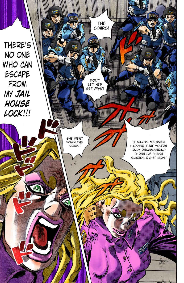 JoJo no Kimyou na Bouken: Part 6 - Stone Ocean Color-ban Chapter 101 - Page 15