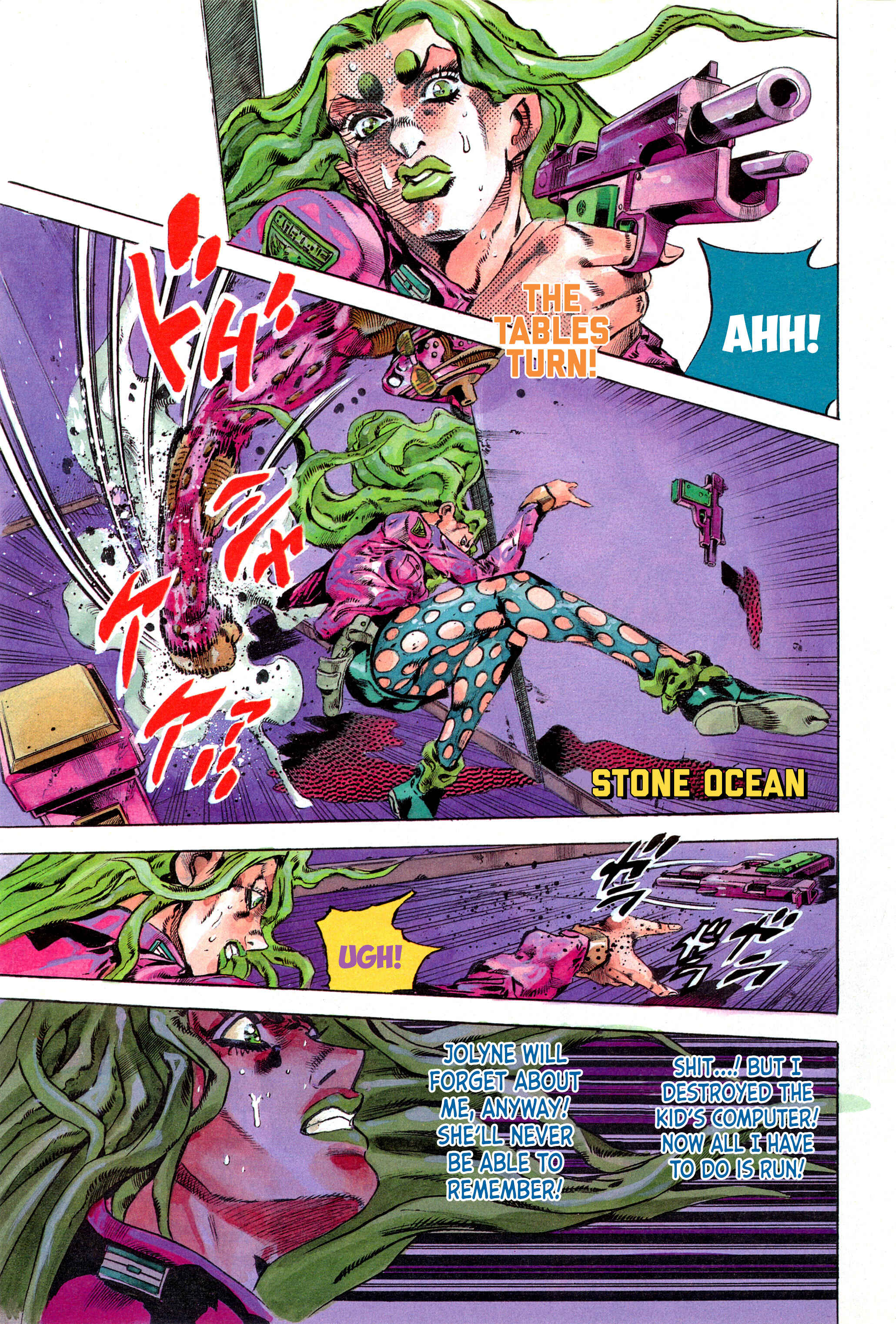 JoJo no Kimyou na Bouken: Part 6 - Stone Ocean Color-ban Chapter 101 - Page 2