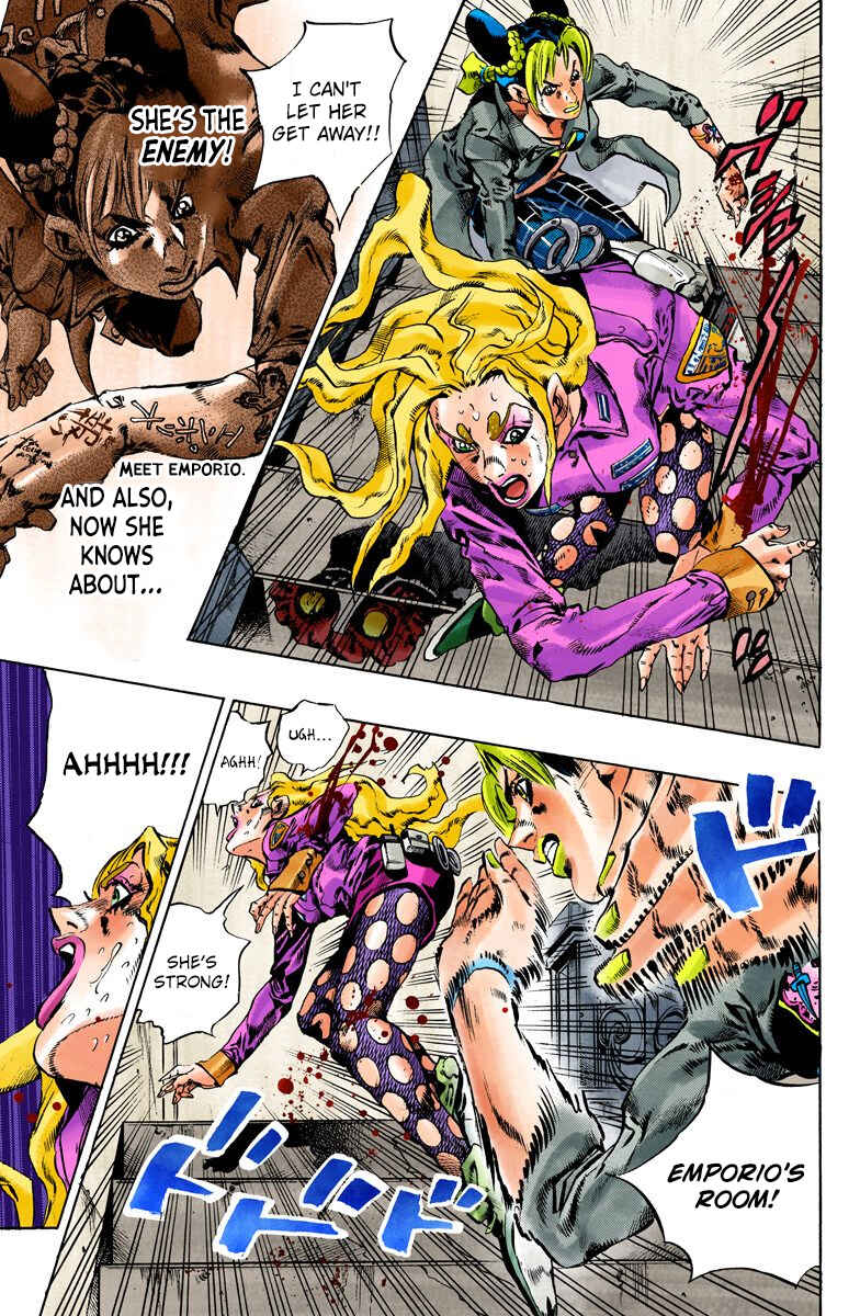 JoJo no Kimyou na Bouken: Part 6 - Stone Ocean Color-ban Chapter 101 - Page 7