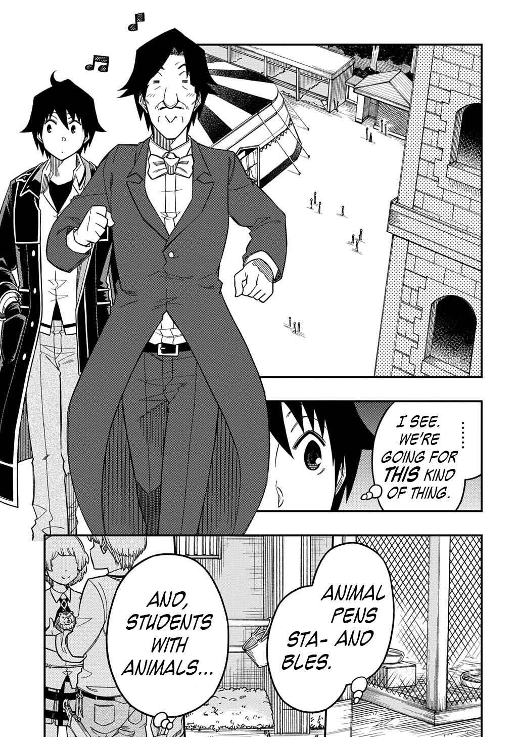 Kiyoubinbou, Jou wo Tateru: Kaitaku Gakuen no Rettousei na no ni, Joukyuu-shoku no Skill to Mahou ga Subete Tsukaemasu Chapter 33 - Page 22