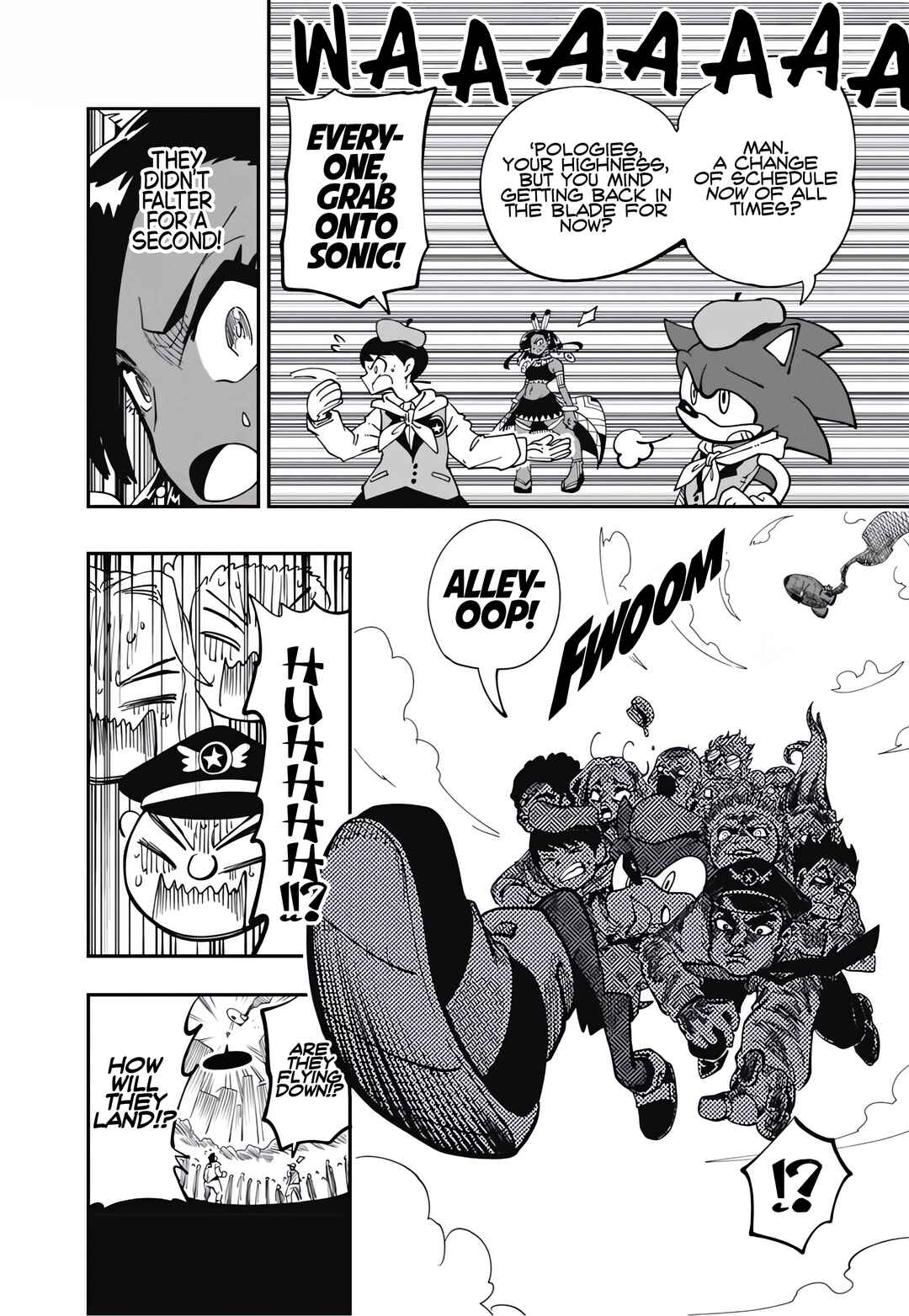 Sonic to Yuuki no Tsurugi Chapter 9 - Page 14