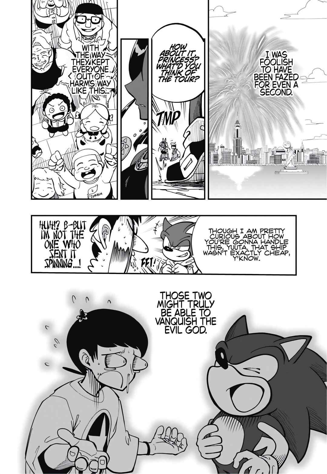 Sonic to Yuuki no Tsurugi Chapter 9 - Page 21