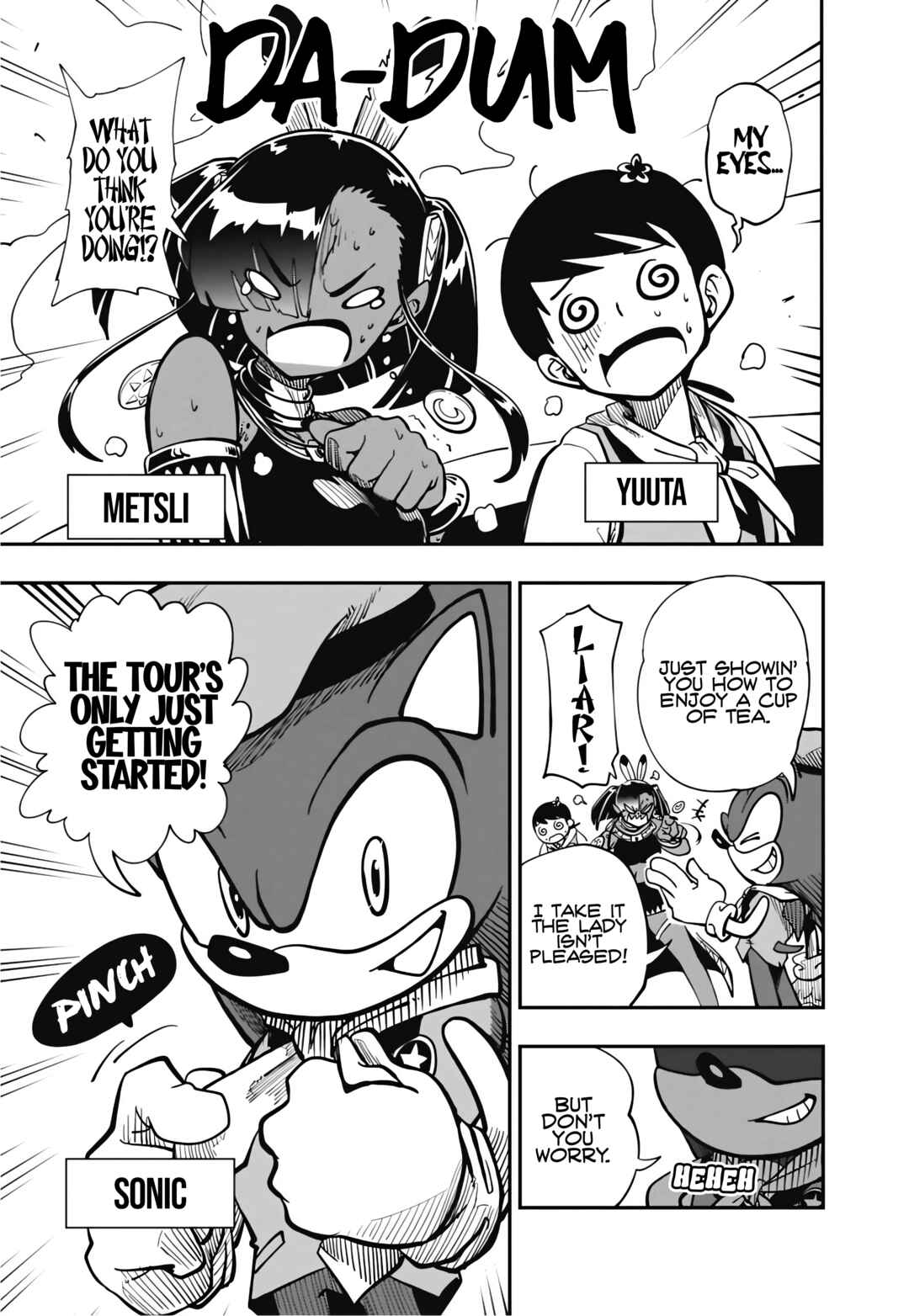 Sonic to Yuuki no Tsurugi Chapter 9 - Page 3
