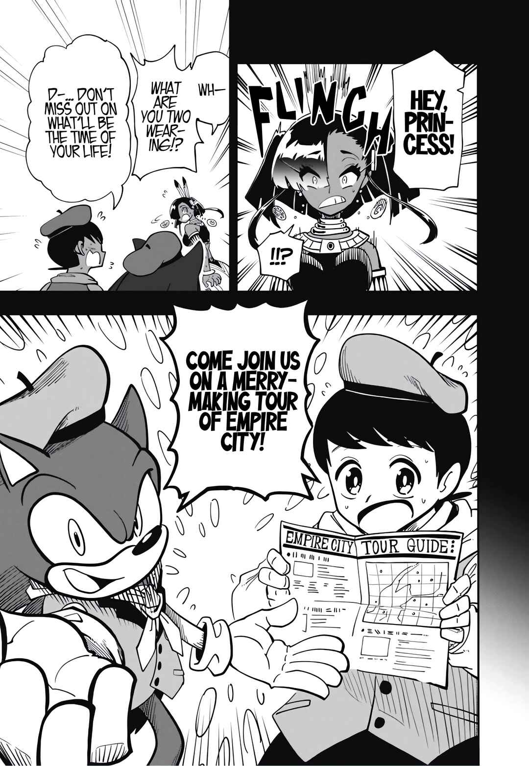 Sonic to Yuuki no Tsurugi Chapter 9 - Page 7