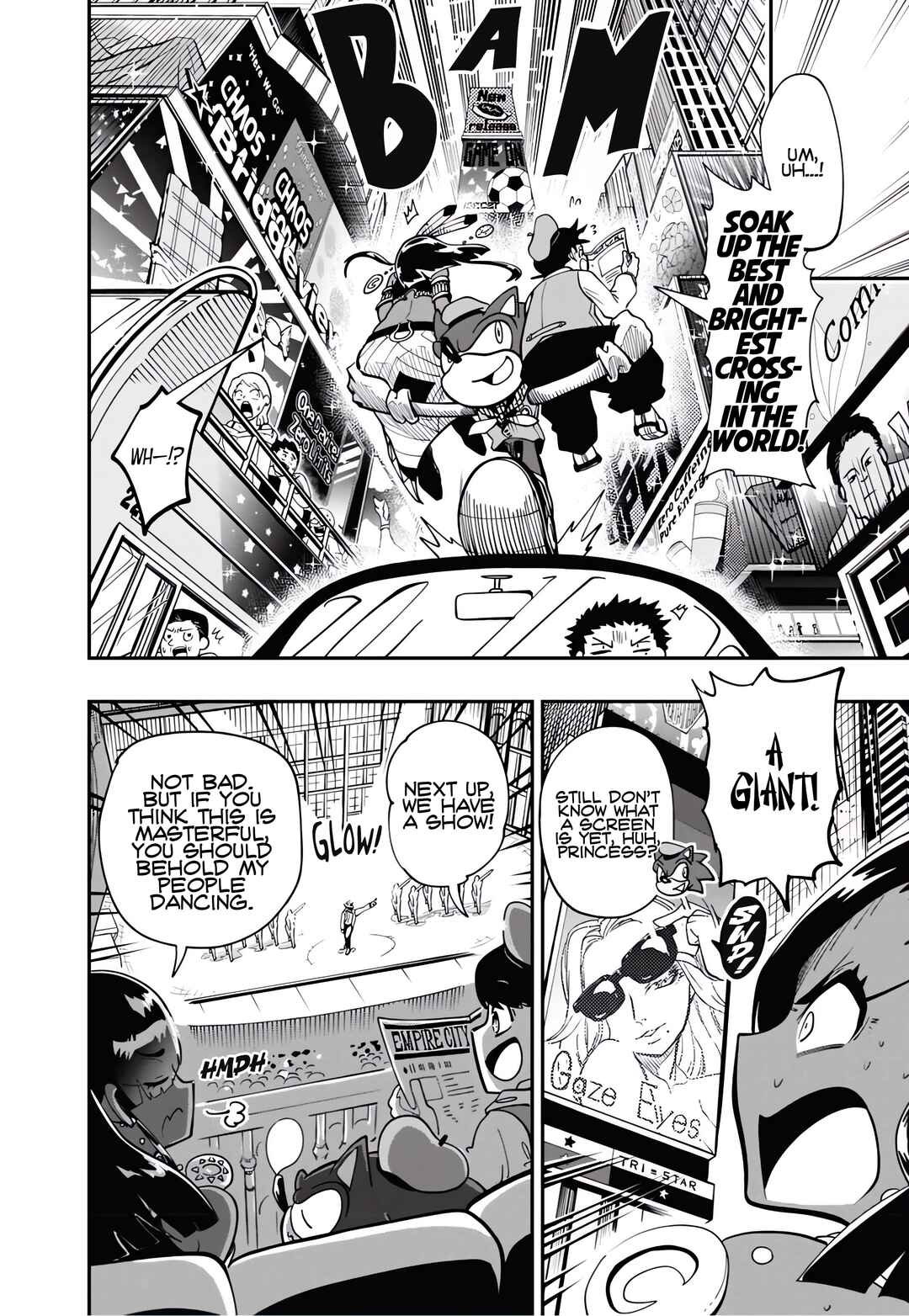 Sonic to Yuuki no Tsurugi Chapter 9 - Page 8