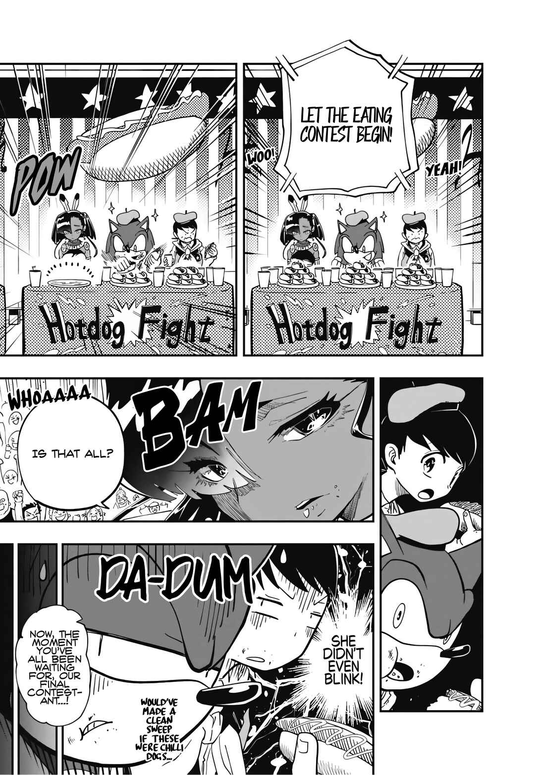 Sonic to Yuuki no Tsurugi Chapter 9 - Page 9