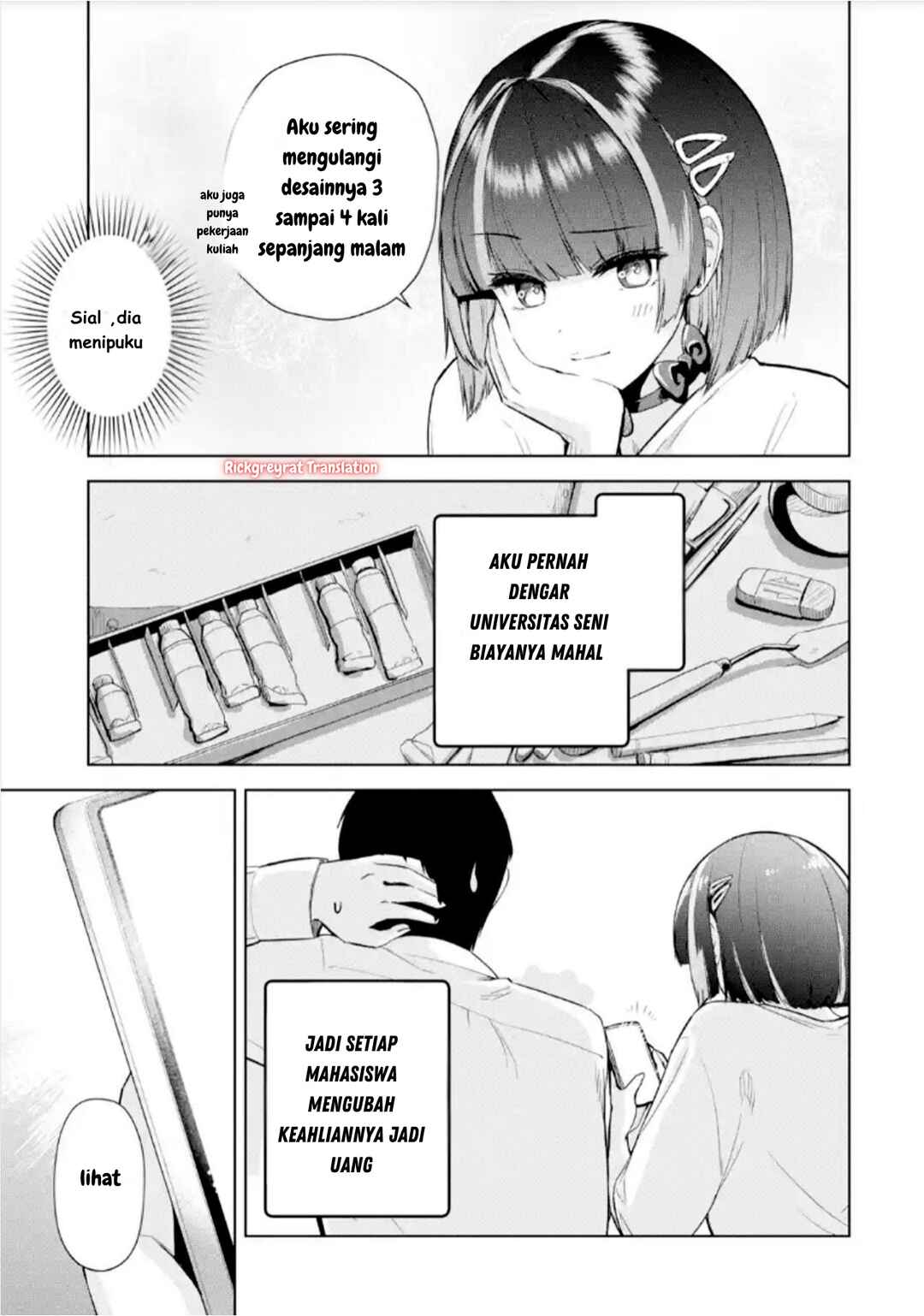 Tachinomi Izakaya de Kuudere Downer-kei Joshidaisei ga Tonari ni Kuru Hanashi Chapter 3 - Page 12