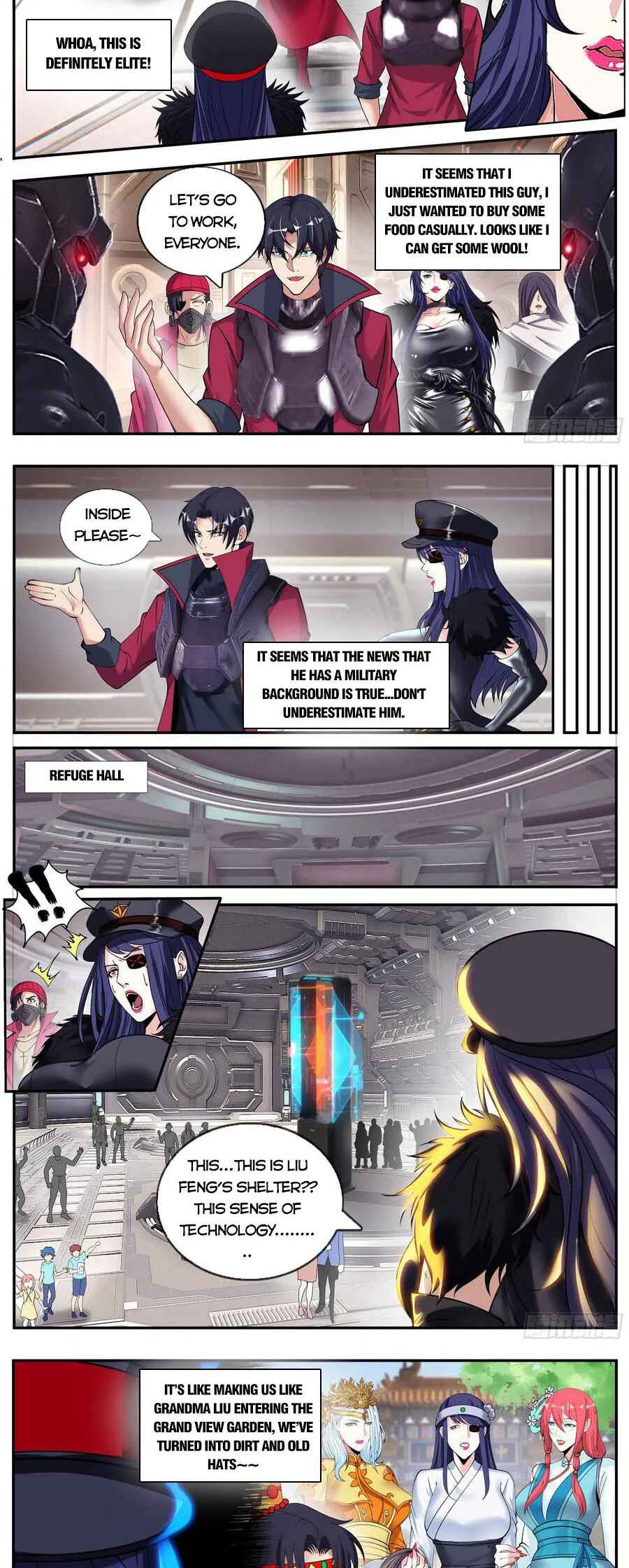 Xìtǒng Sòng Wǒ Bìnànsuǒ Chapter 205 - Page 3