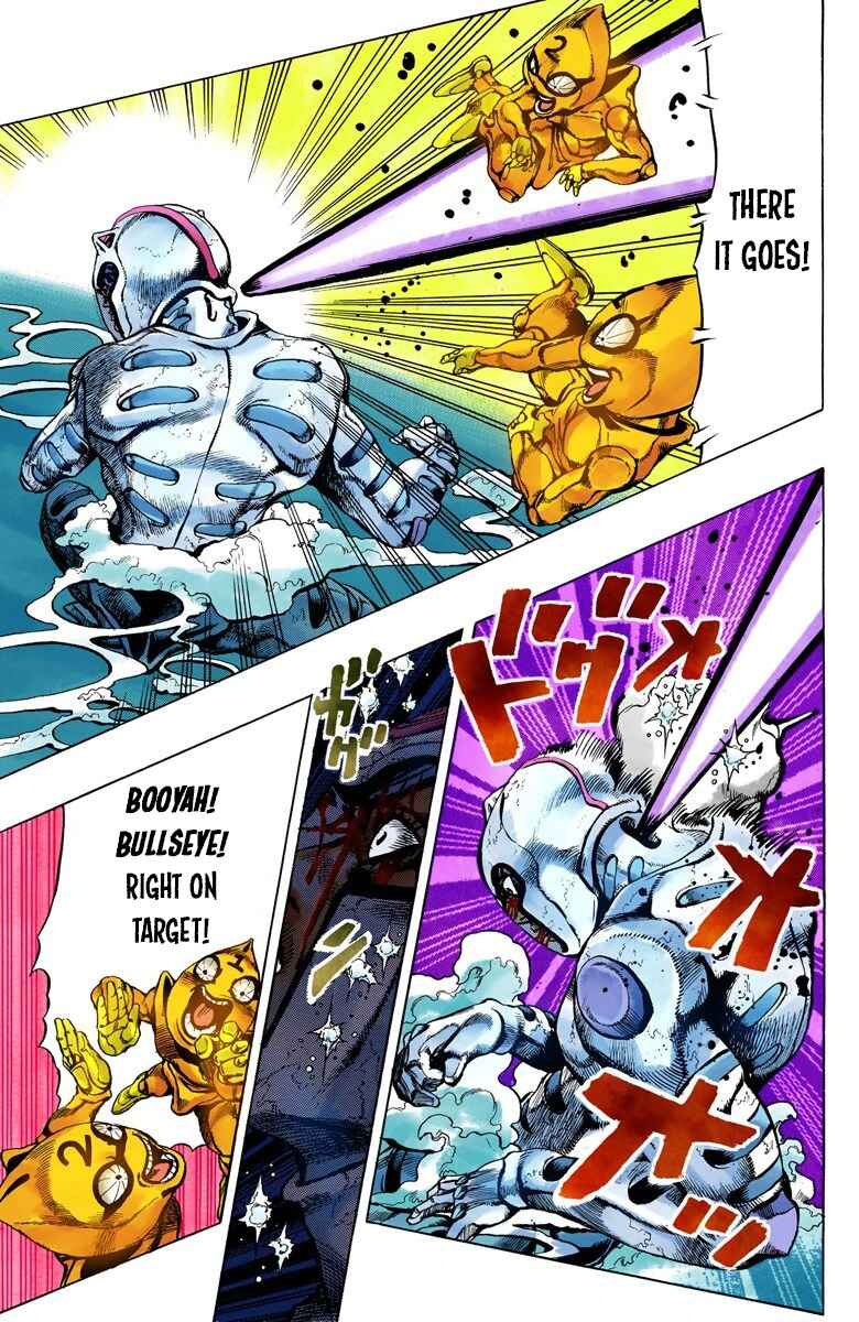 JoJo no Kimyou na Bouken: Part 5 - Ougon no Kaze Color-ban Chapter 74 - Page 11
