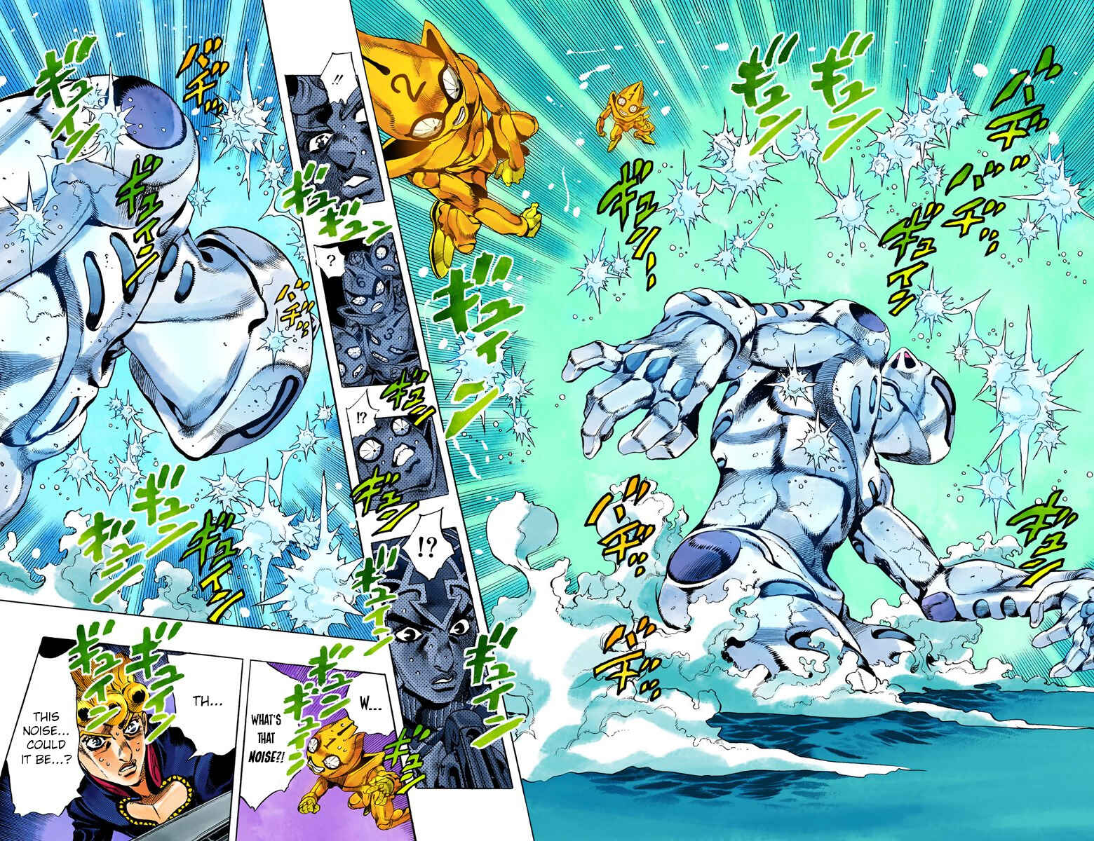 JoJo no Kimyou na Bouken: Part 5 - Ougon no Kaze Color-ban Chapter 74 - Page 12