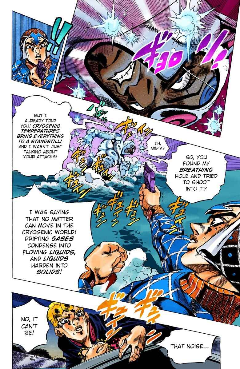 JoJo no Kimyou na Bouken: Part 5 - Ougon no Kaze Color-ban Chapter 74 - Page 13