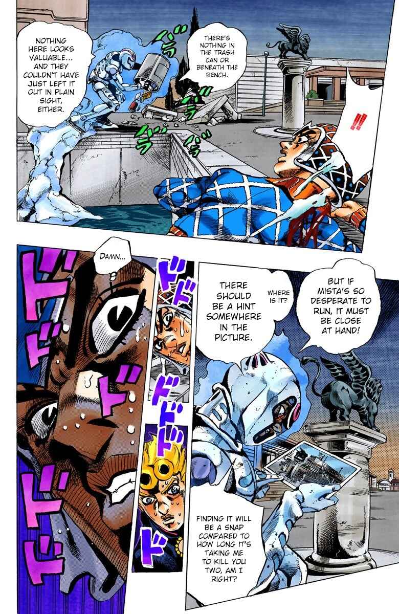 JoJo no Kimyou na Bouken: Part 5 - Ougon no Kaze Color-ban Chapter 74 - Page 17