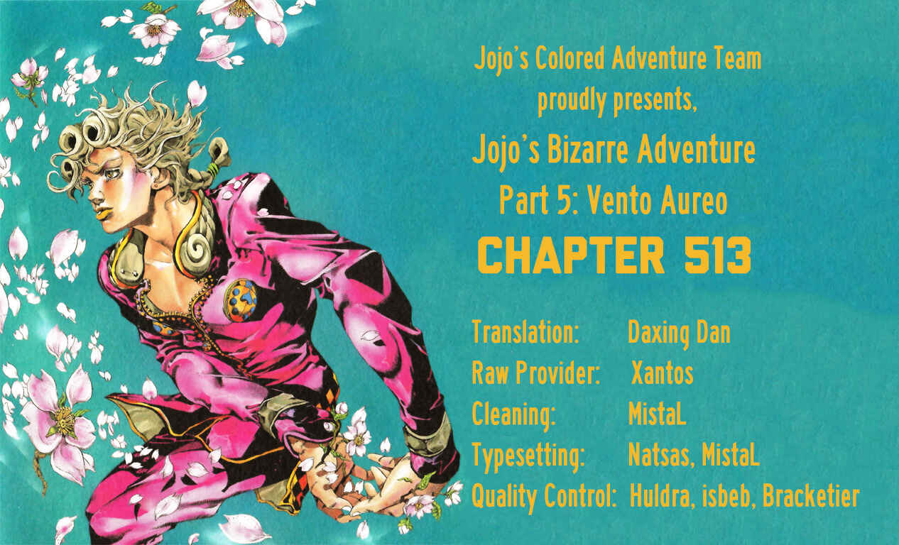JoJo no Kimyou na Bouken: Part 5 - Ougon no Kaze Color-ban Chapter 74 - Page 19