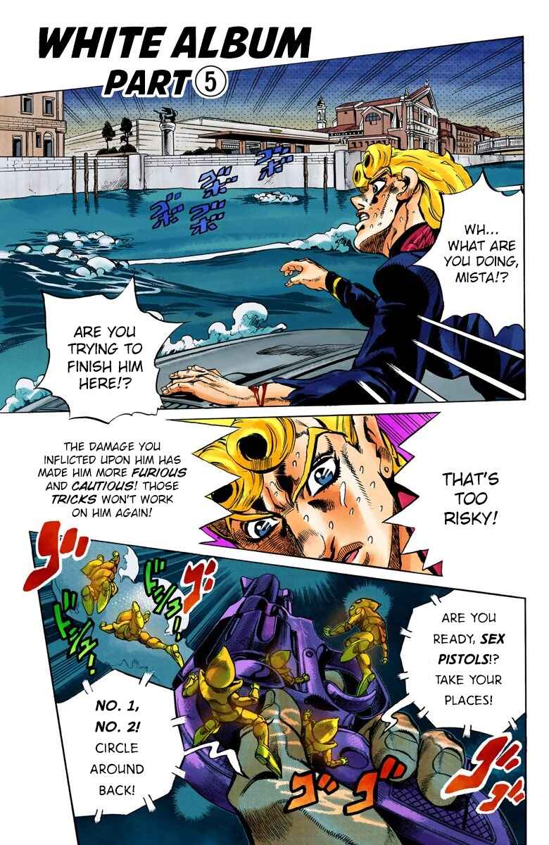 JoJo no Kimyou na Bouken: Part 5 - Ougon no Kaze Color-ban Chapter 74 - Page 2