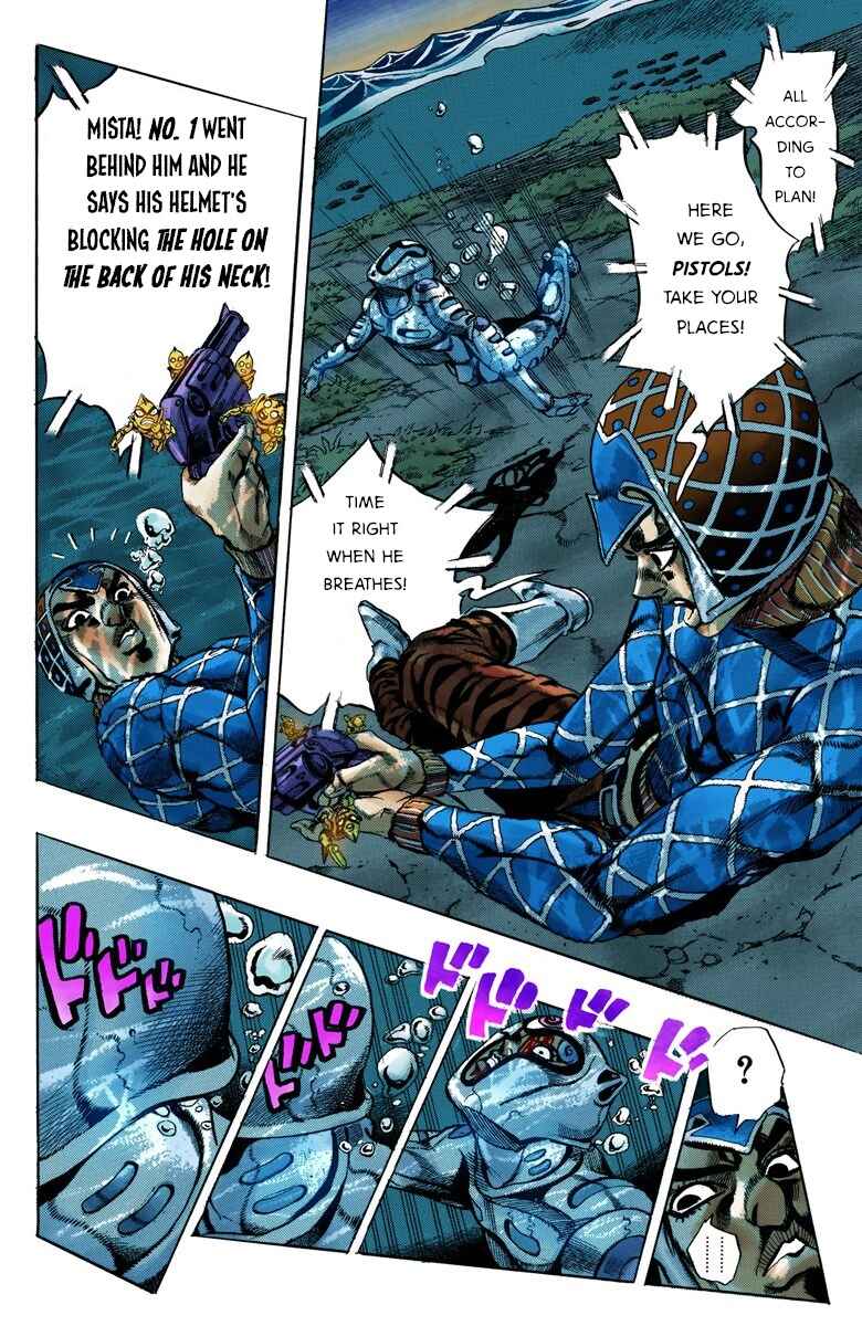 JoJo no Kimyou na Bouken: Part 5 - Ougon no Kaze Color-ban Chapter 74 - Page 5