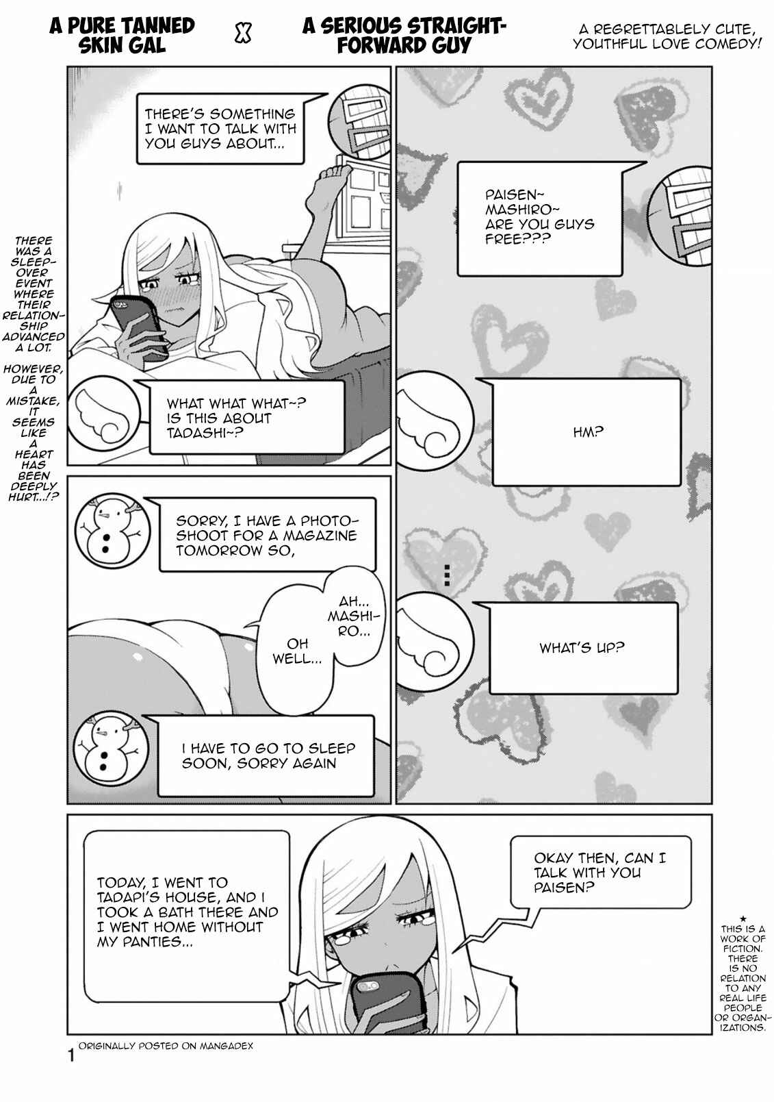 Tedama ni Toritai Kurokiya-san Chapter 33 - Page 1
