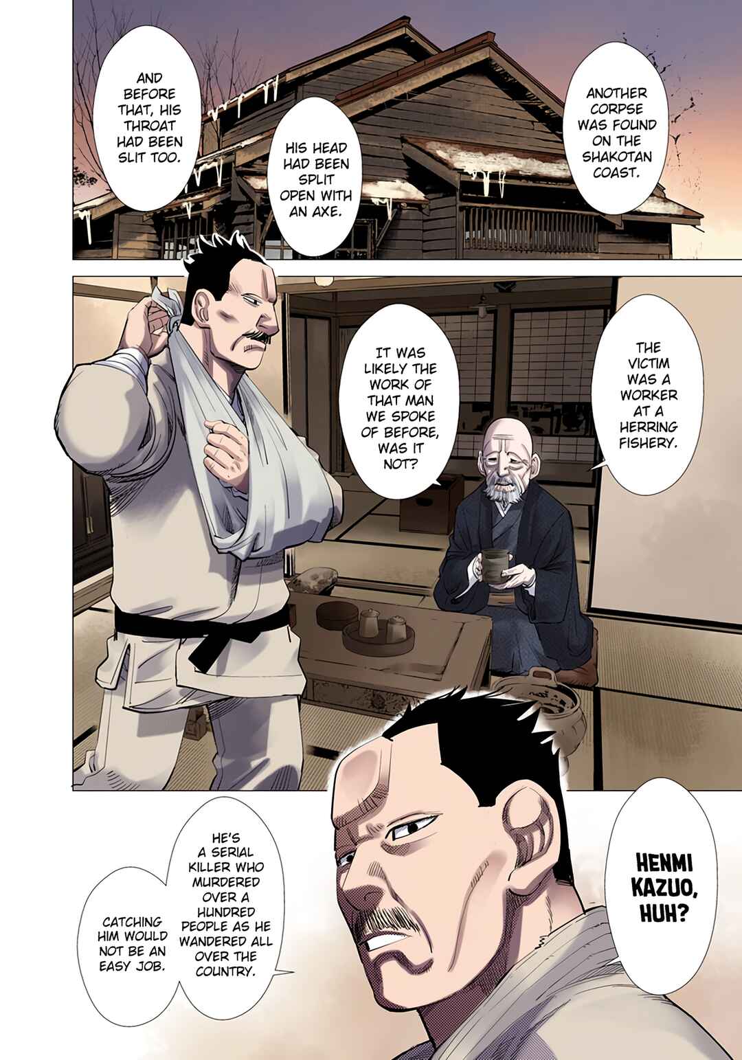 Golden Kamuy (Official Colored) Chapter 37 - Page 3