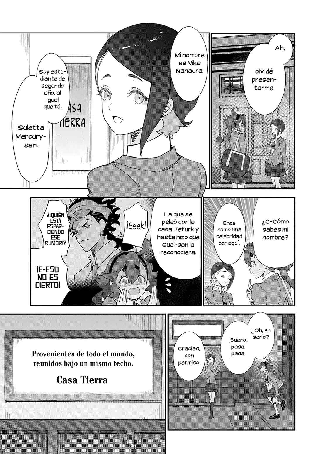 Kidou Senshi Gundam: Suisei no Majo - Seishun Frontier Chapter 3.1 - Page 10